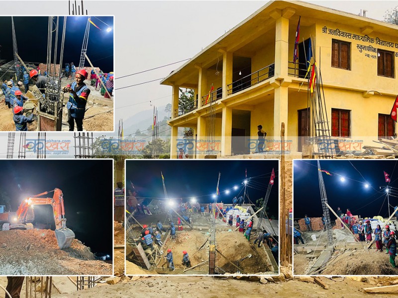 रातारात काम (फोटो फिचर) 